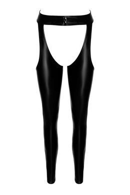 Легінси з відкритими стегнами Noir Handmade F323 Rebel wetlook chaps - 3XL