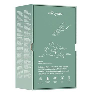 Вакуумний смарт-стимулятор для пар We-Vibe Melt 2 Sage