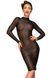 Сукня Noir Handmade F182 Classic dress made of elastic tulle - XL
