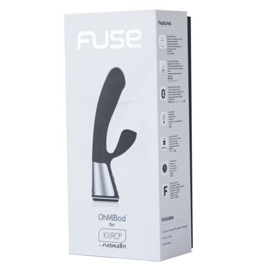 Інтерактивний вібратор-кролик Ohmibod Fuse for Kiiroo Black