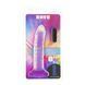 Фалоімітатор, що світиться в темряві, ADDICTION Rave 8&Prime;, Glow in the Dark Dildo Purple Confetti, 20,3 см