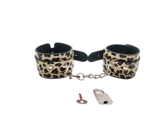 Набор MAI BDSM STARTER KIT Nº 75 Leopard: плеть, кляп, наручники, маска, ошейник , веревка, зажимы