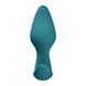 Анальна пробка Fun Factory BOOTIE FEM Bottle Green, у вигляді бутона, діаметр 2,9 см, тонкий обмежувач