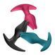 Анальна пробка Fun Factory BOOTIE FEM Bottle Green, у вигляді бутона, діаметр 2,9 см, тонкий обмежувач
