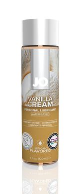 Змазка на водній основі System JO H2O — Vanilla Cream (120 мл) без цукру, рослинний гліцерин, "Ванільний крем"