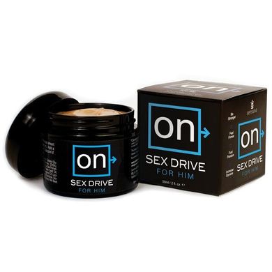 Крем для повышения либидо у мужчин Sensuva ON Sex Drive for Him (50 мл) с натуральными экстрактами