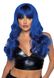 Хвиляста перука Leg Avenue Misfit Long Wavy Wig Blue, довга, реалістичний вигляд, 61 см