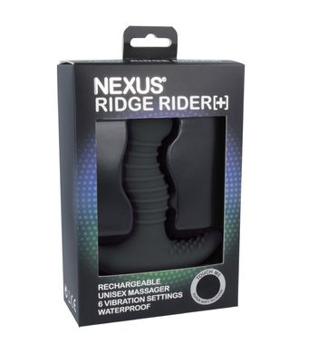 Массажер простаты с вибрацией Nexus Ridge Rider Plus Black