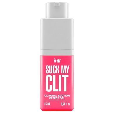 Смоктайзер для клітора Intt Suck My Clit Wild Strawberry (15 мл), полуниця, гель з ефектом посмоктування