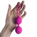 Вагинальные шарики Adrien Lastic Geisha Lastic Balls BIG Magenta (L), диаметр 4см, вес 90гр