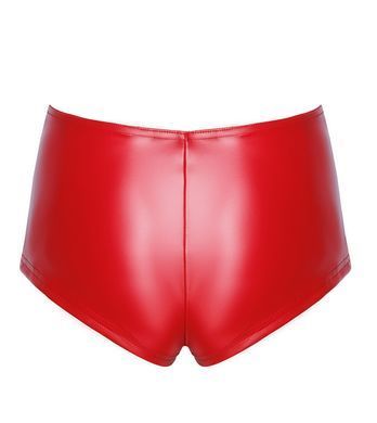 Шорти Noir Handmade F356 Red powerwetlook shorts - XXL