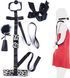 БДСМ-набір LOCKINK YEAHWOW Armbinder Restraint Set Black