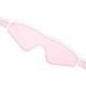 Шкіряна маска на очі Liebe Seele White & Pink Fairy Goat Leather Blindfold