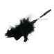 Метелочка-лоскоталка Sex And Mischief - Feather Ticklers 7 inch Black, натуральне пір'я та пух