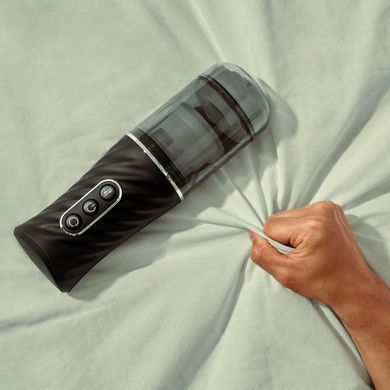 Автоматичний мастурбатор Dorcel THRUST BLOW PRO, імітація фрикцій+обертання, по 10 режимів, присоска