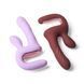 Смарт-пульсатор Magic Motion Magic Duet Purple, подвійний, 10 режимів пульсації, 10 режимів вібрації