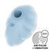 Вакуумний стимулятор з вібрацією Satisfyer Cloud Dancer Blue