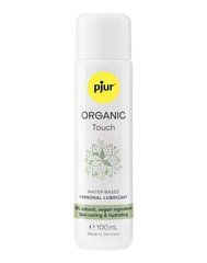 Органічний лубрикант pjur ORGANIC Touch 100 мл, водна основа, без ароматизаторів і парабенів
