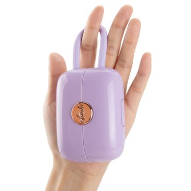 Вакуумний кліторальний стимулятор Otouch Louis Vibrate Purple з віброяйцем, у кейсі