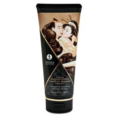 Їстівний масажний крем Shunga Kissable Massage Cream – Intoxicating Chocolate (200 мл), «П’янкий шоколад»