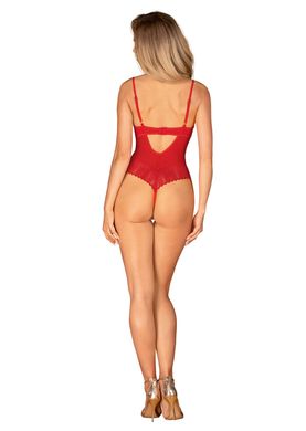 Боді Obsessive Ingridia crotchless teddy XS/S