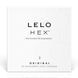 Презервативы LELO HEX Condoms Original 3 Pack