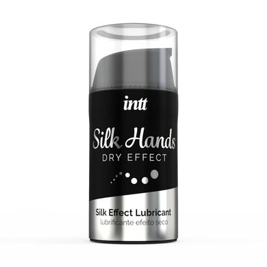 Ультрагустая силиконовая смазка Intt Silk Hands (15 мл) с матовым эффектом, шелковистый эффект