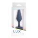 Анальна пробка Lux Active Twist Plug Small Blue