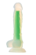Фалоімітатор Dream Toys, що світиться RADIANT SOFT SILICONE GLOW IN THE DARK DILDO SMALL GREEN