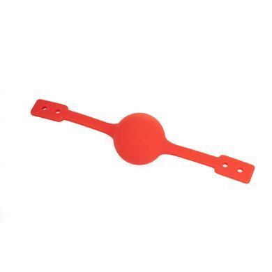 Набір кляпів LOCKINK Ball-Gag & Gag-bite Set, чорний, шкіряний ремінь, 2 насадки &ndash; куля та трензель