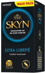 Презервативы SKYN Extra Lube безлатексные с обильной смазкой (20 шт в упаковке)
