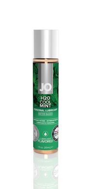 Смазка на водной основе System JO H2O — Cool Mint (30 мл) без сахара, растительный глицерин, "Свежая мята"