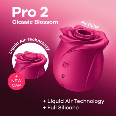 Вакуумный клиторальный стимулятор Satisfyer Pro 2 Classic Blossom