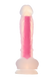 Фалоімітатор Dream Toys, що світиться RADIANT SOFT SILICONE GLOW IN THE DARK DILDO LARGE PINK