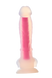Фалоімітатор Dream Toys, що світиться RADIANT SOFT SILICONE GLOW IN THE DARK DILDO LARGE PINK