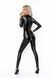 Комбінезон Noir Handmade F293 Powerwetlook catsuit with front zipper - 3XL