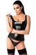 Топ Noir Handmade F346 Powerwetlook top - S