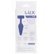 Анальна пробка Lux Active Twist Plug Large Blue