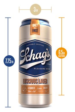 Самозмащувальний мастурбатор SCHAG'S LUSCIOUS LAGER FROSTED