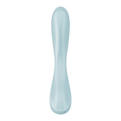 Вібратор Satisfyer G-Spot Wave 2 Ice Blue, імітує доторкання пальця