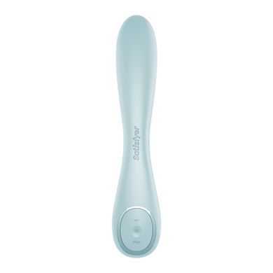 Вібратор Satisfyer G-Spot Wave 2 Ice Blue, імітує доторкання пальця