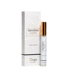 Туалетна вода жіноча SENSFEEL + афродизіак, 10 мл ефективна феромон-технологія Orgie (Бразилія-Португалія), сонат свіжості та пристрасті