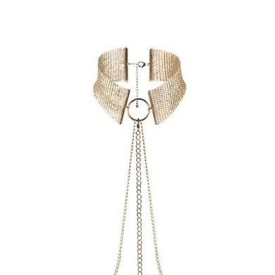 Ожерелье-воротник Bijoux Indiscrets Desir Metallique Collar - Gold