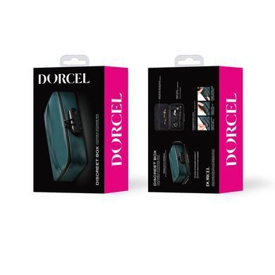 Кейс для іграшок Dorcel DISCREET BOX LUXURY GREEN, кодовий замок, 27&times;16&times;7,62 см