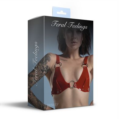 Лиф классический Feral Feelings - Bikini Top Red