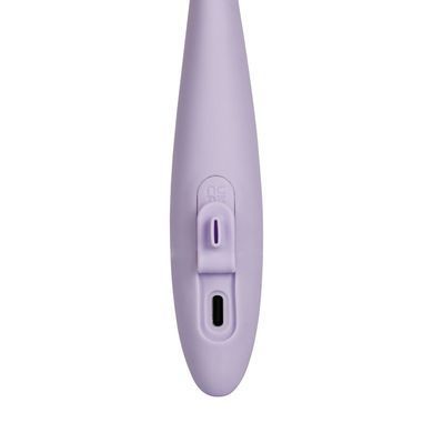 Тонкий кролик-вібратор Svakom Cici+ 2 Lilac, керування зі смартфона, підігрів до 38 &deg;C