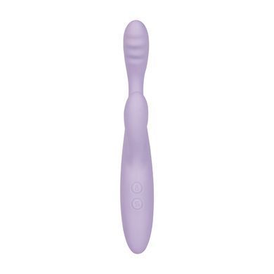 Тонкий кролик-вібратор Svakom Cici+ 2 Lilac, керування зі смартфона, підігрів до 38 &deg;C