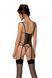 Корсет Passion MARINA CORSET, S/M, beige, з відкритими чашками