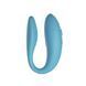 Смарт-вібратор для пар We-Vibe Sync GO Turquoise, тревел-кейс