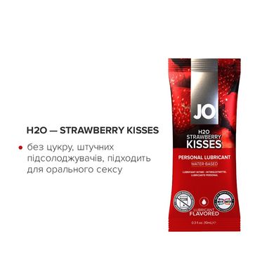 Набор смазок на водной основе System JO Four Play (8×10 мл): H2O Original, Agapé Original, H2O Strawberry Kisses, H2O Cotton Candy